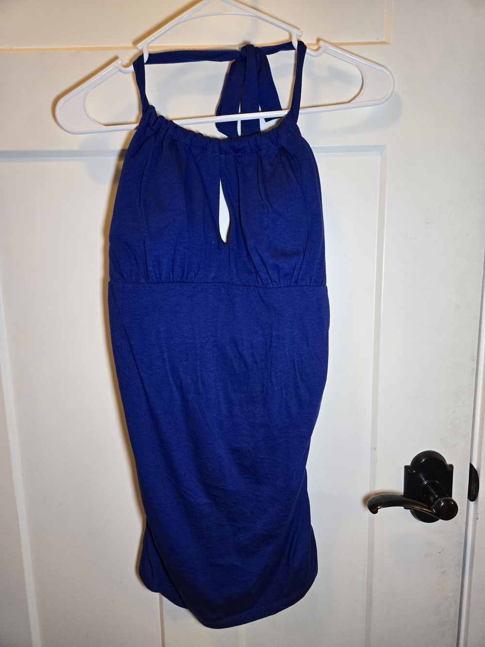 Victoria's Secret Royal Blue Halter Tank Top